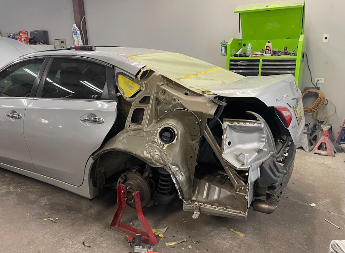 Altima before repair