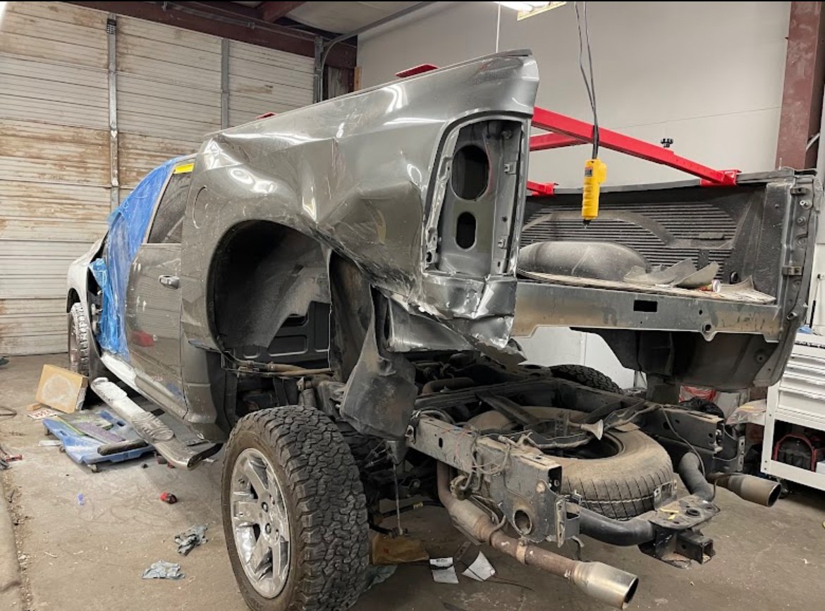 Ram 1500 before collision repair
